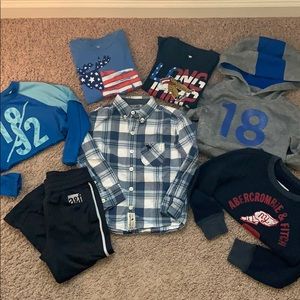 Boys 3/4 A&F set